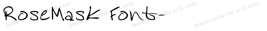 RoseMask Font字体转换